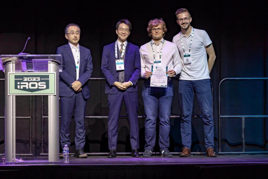 Best Paper at IROS 2023